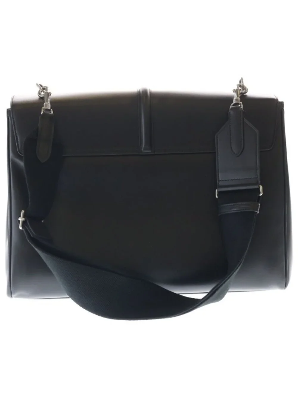 Celine 16 Saise Large Souple Shoulder Bag Leather Black